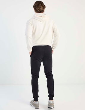 Jogger skinny Mossimo estampado texto con bolsillos para hombre