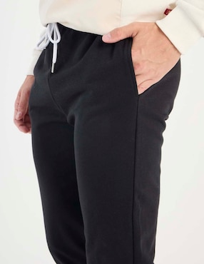 Jogger skinny Mossimo estampado texto con bolsillos para hombre