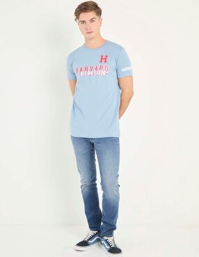 Playera Mossimo Harvard cuello redondo para hombre