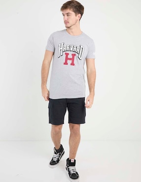 Playera Mossimo Harvard cuello redondo para hombre