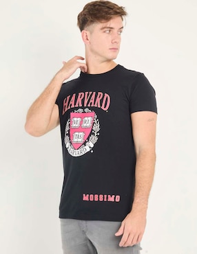 Playera Mossimo Harvard cuello redondo para hombre