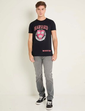 Playera Mossimo Harvard cuello redondo para hombre