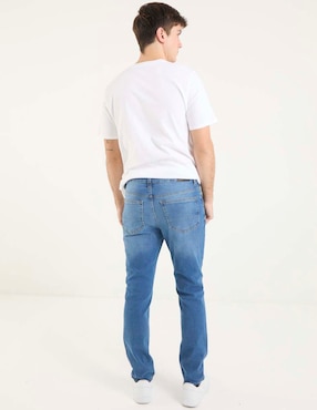 Jeans slim Mossimo lavado stone wash para hombre