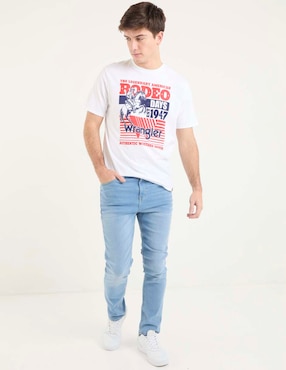 Jeans slim Mossimo lavado stone wash para hombre