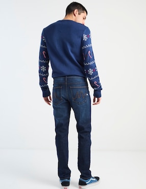 Jeans slim Mossimo deslavado para hombre