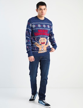 Jeans slim Mossimo deslavado para hombre