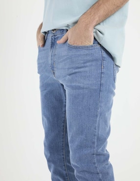 Jeans slim Mossimo lavado claro para hombre