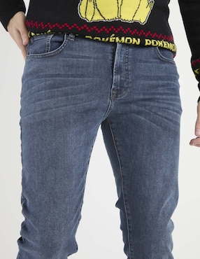 Jeans slim Mossimo lavado obscuro para hombre