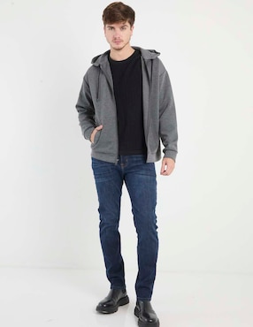 Jeans Slim Mossimo lavado obscuro para hombre
