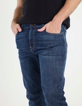 Jeans Slim Mossimo lavado obscuro para hombre