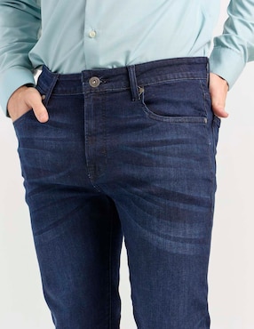 Jeans slim Mossimo lavado obscuro para hombre