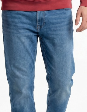 Jeans slim Mossimo deslavado para hombre
