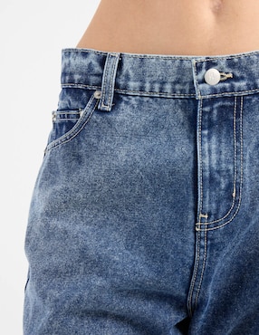 Jeans straight Mossimo deslavado para hombre