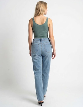 Jeans straight Mossimo lavado claro para hombre