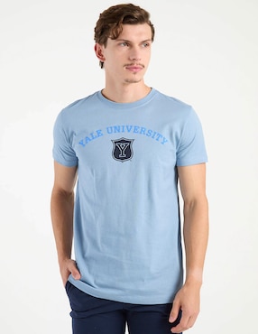 Playera Mossimo Yale University cuello redondo para hombre