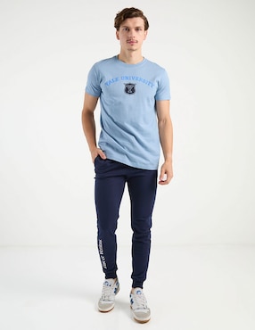 Playera Mossimo Yale University cuello redondo para hombre