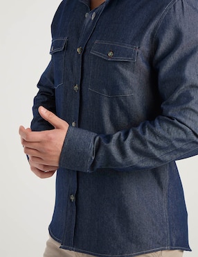 Camisa casual Mossimo manga larga para hombre