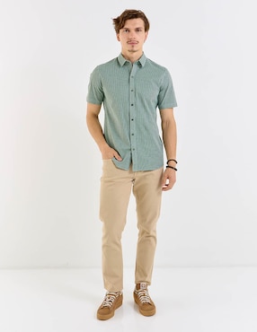 Camisa casual Mossimo manga corta para hombre
