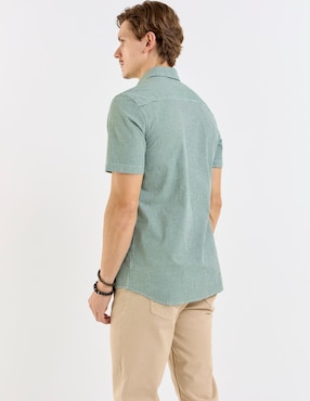 Camisa casual Mossimo manga corta para hombre