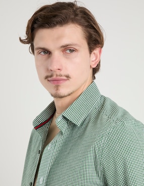 Camisa casual Mossimo manga larga para hombre