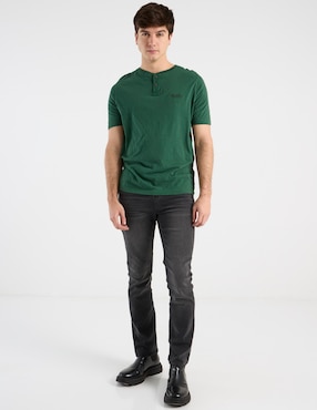 Jeans skinny Mossimo lavado obscuro para hombre