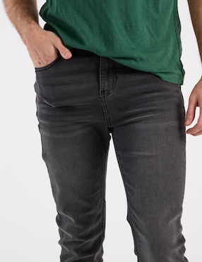 Jeans skinny Mossimo lavado obscuro para hombre