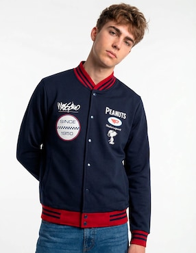 Chamarra bomber Mossimo cuello a contraste para hombre