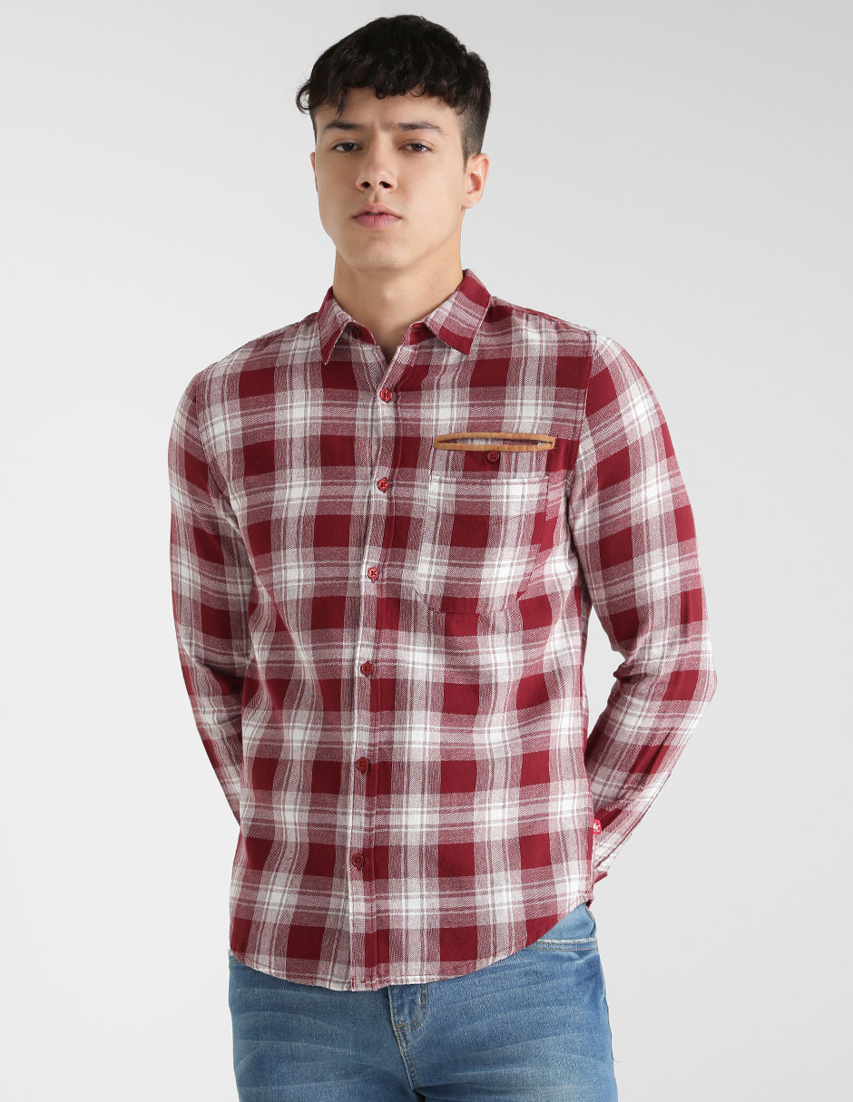 Camisa casual Mossimo manga larga para hombre en SB