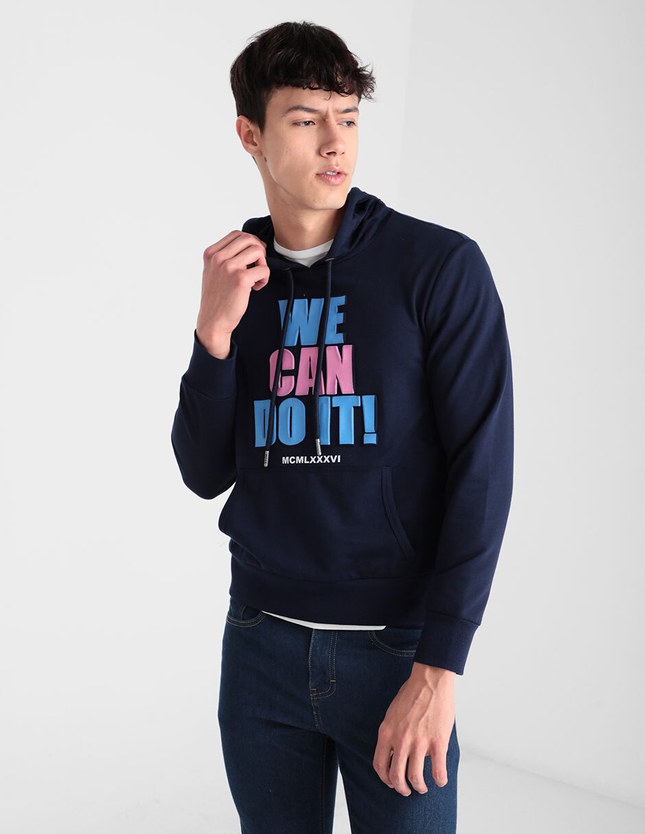 Sudadera Mossimo estampada para hombre en SB