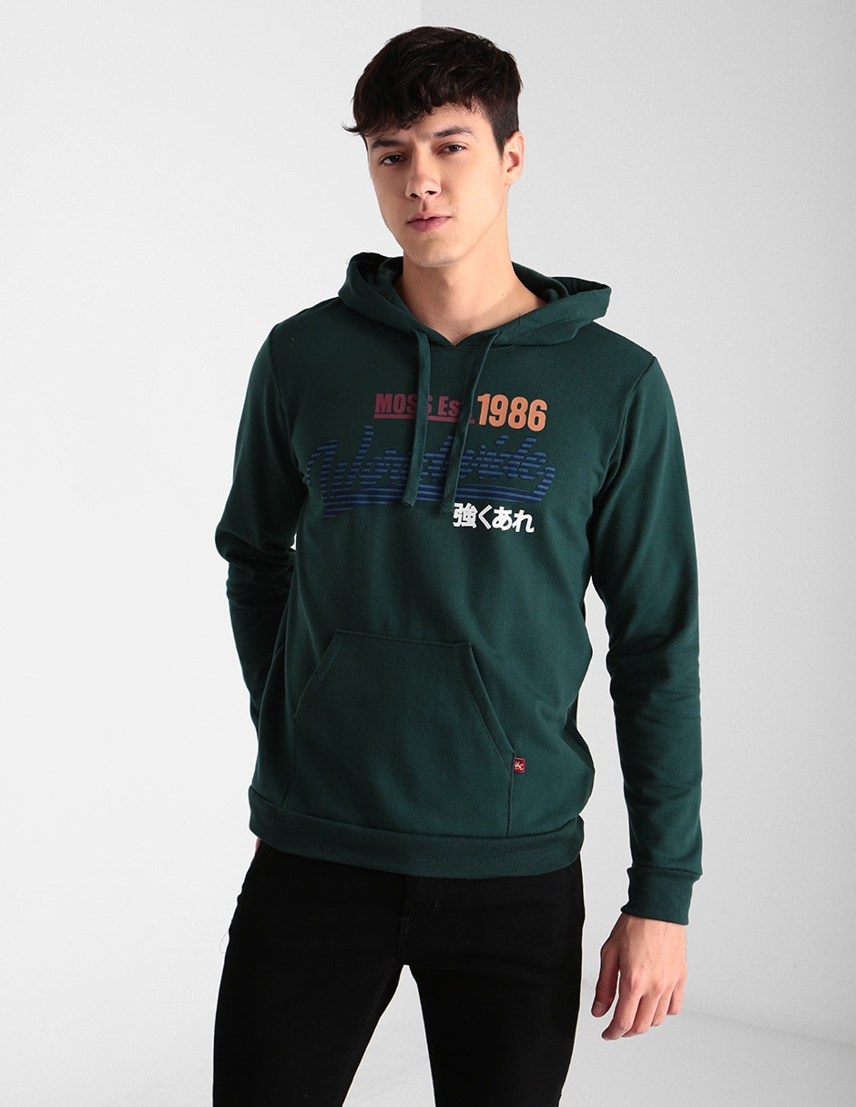Sudadera Mossimo estampada para hombre en SB