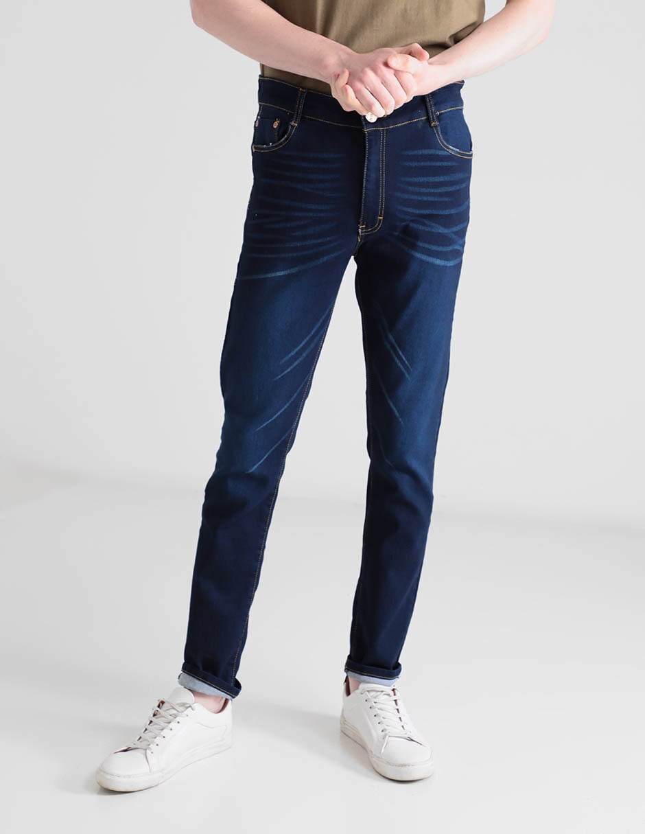 Jeans skinny Mossimo lavado obscuro para hombre en SB