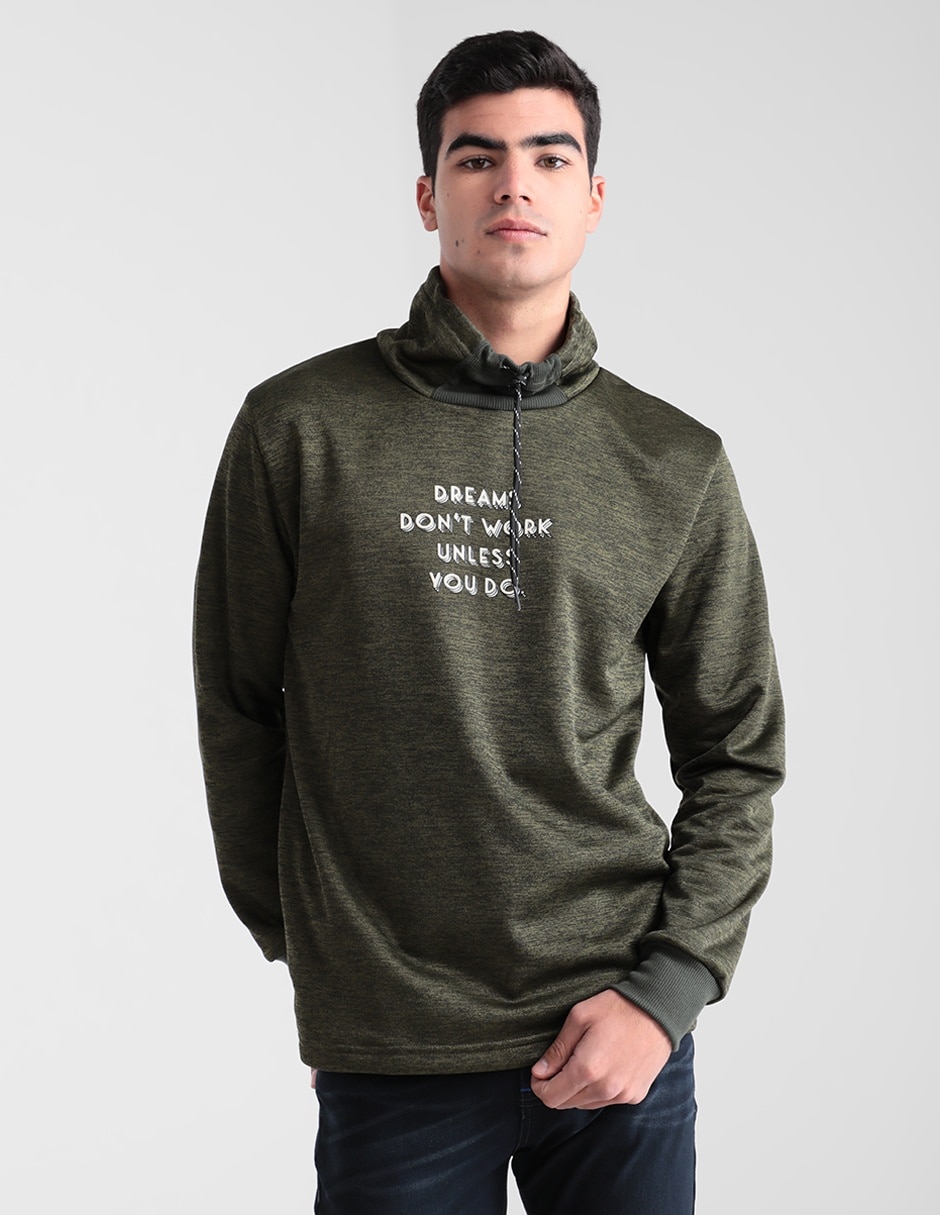 Sudadera Mossimo jaspeada para hombre en SB