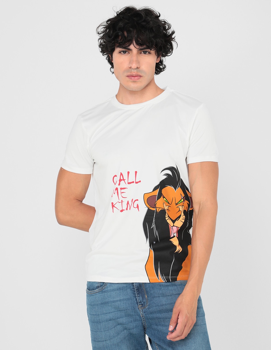 Playera Scar cuello redondo para hombre 1