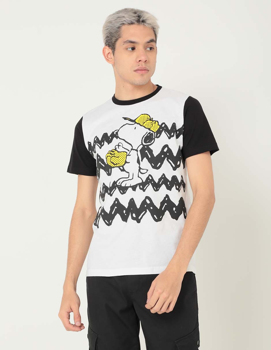 Playera best sale snoopy hombre