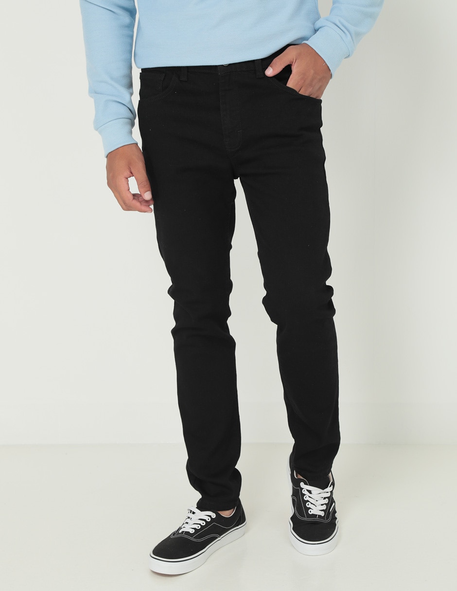 Jeans slim Mossimo lavado obscuro para hombre