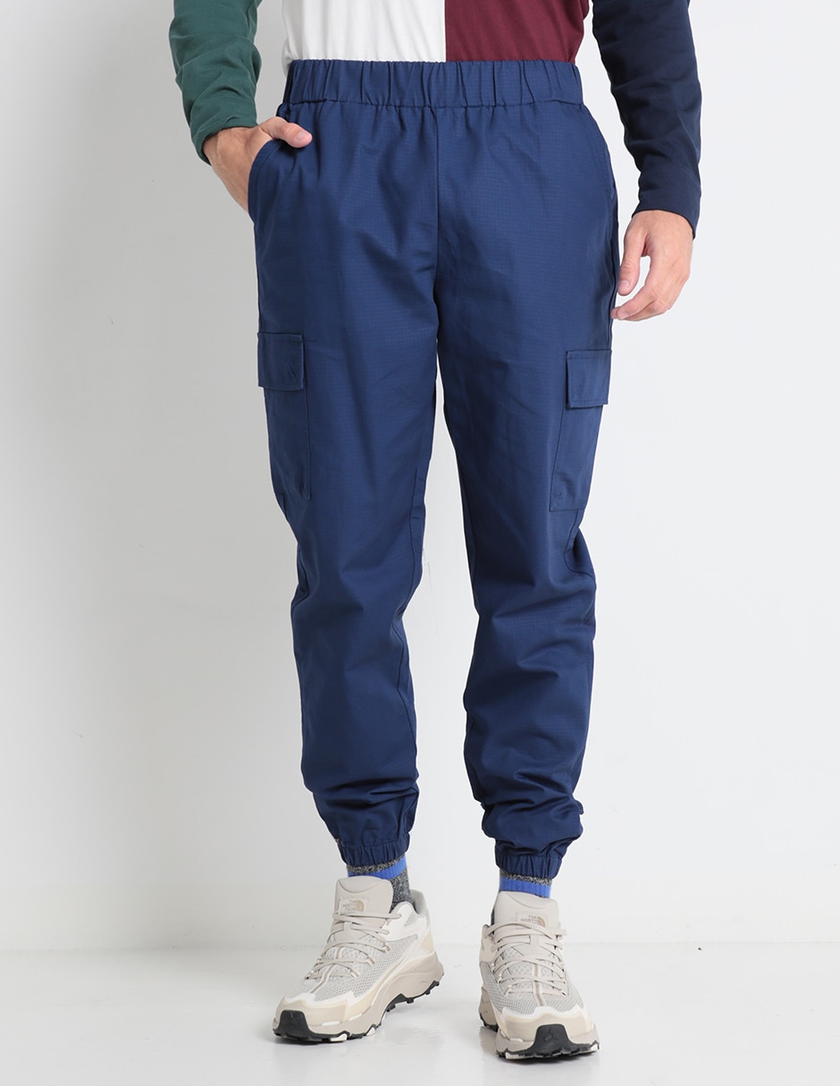 Pantalón cargo slim de algodón para hombre Pantalón cargo slim de algodón para hombre