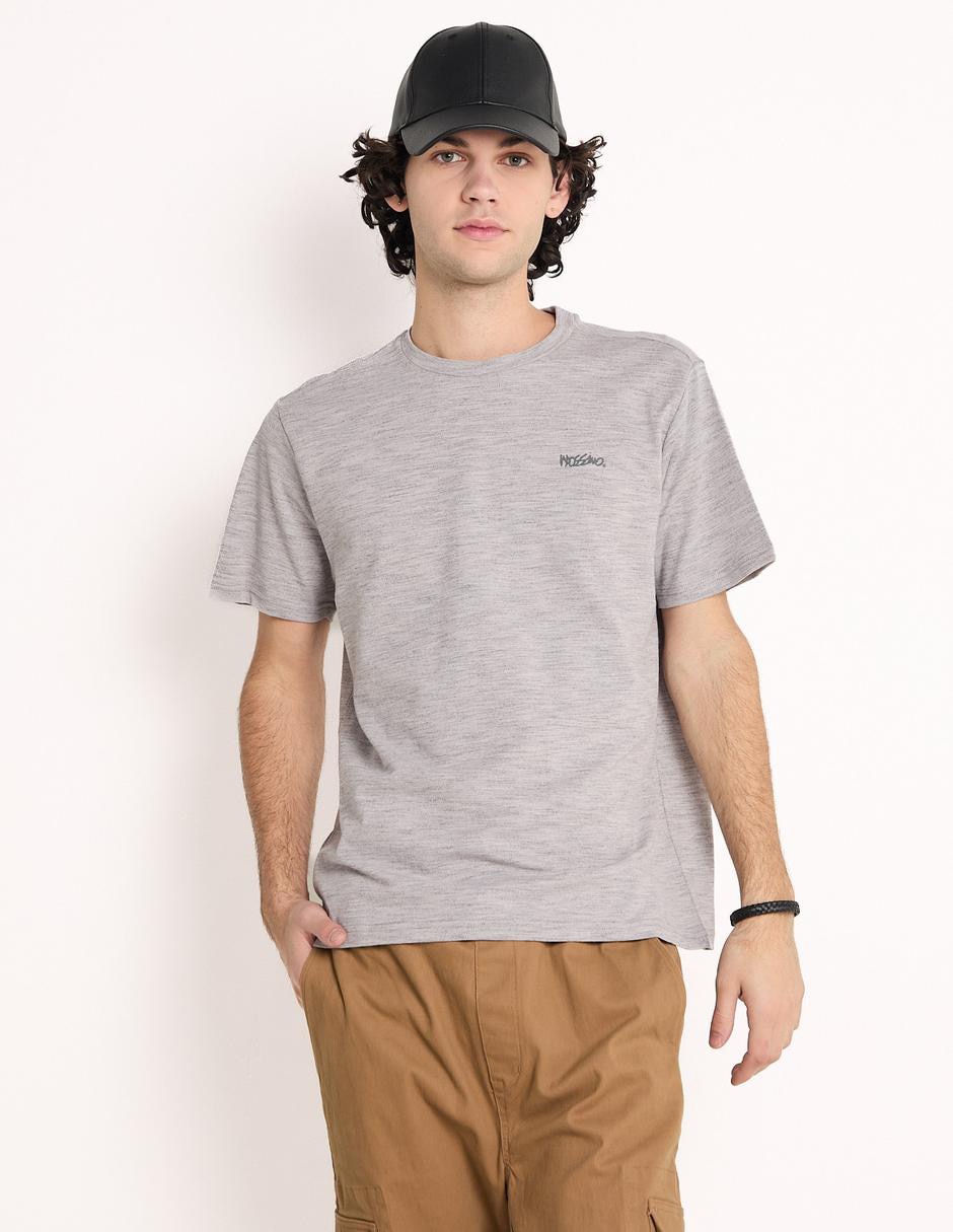 Playera cuello redondo para hombre