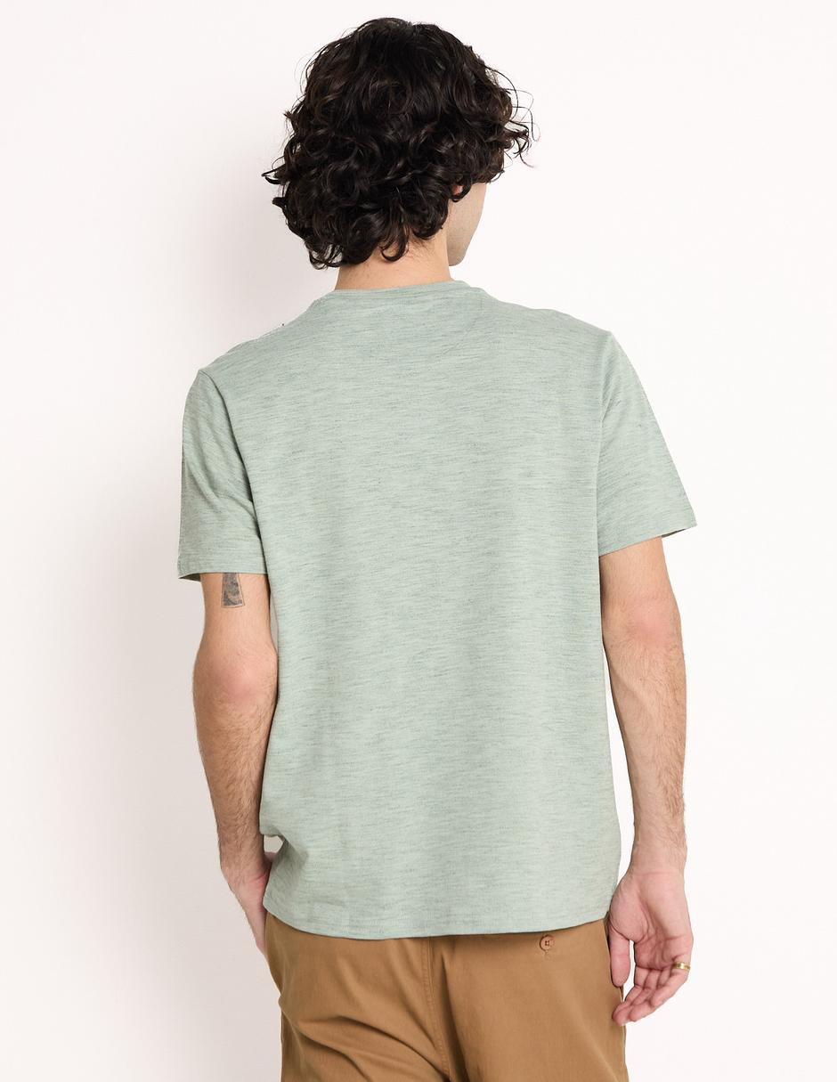 Playera cuello redondo para hombre 2