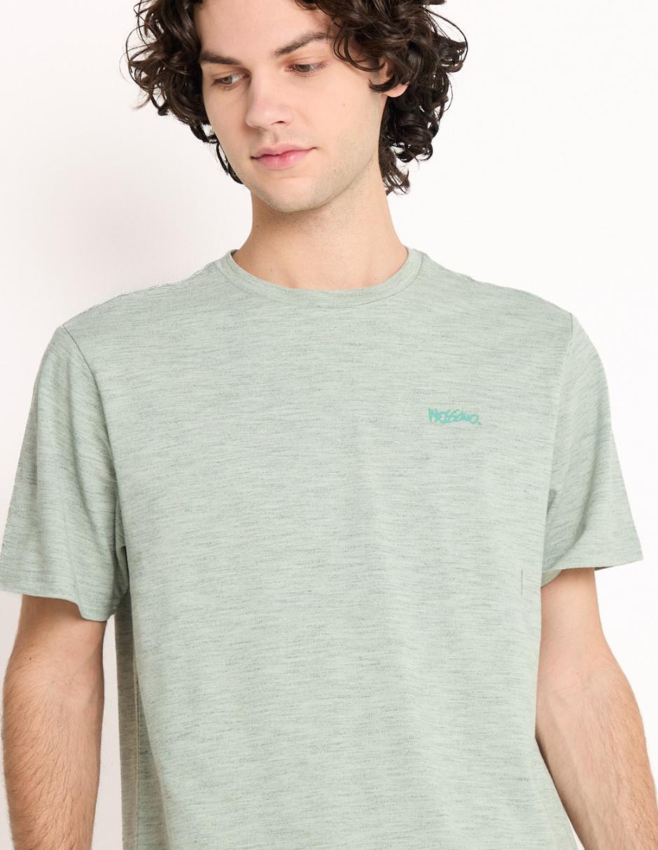 Playera cuello redondo para hombre 4