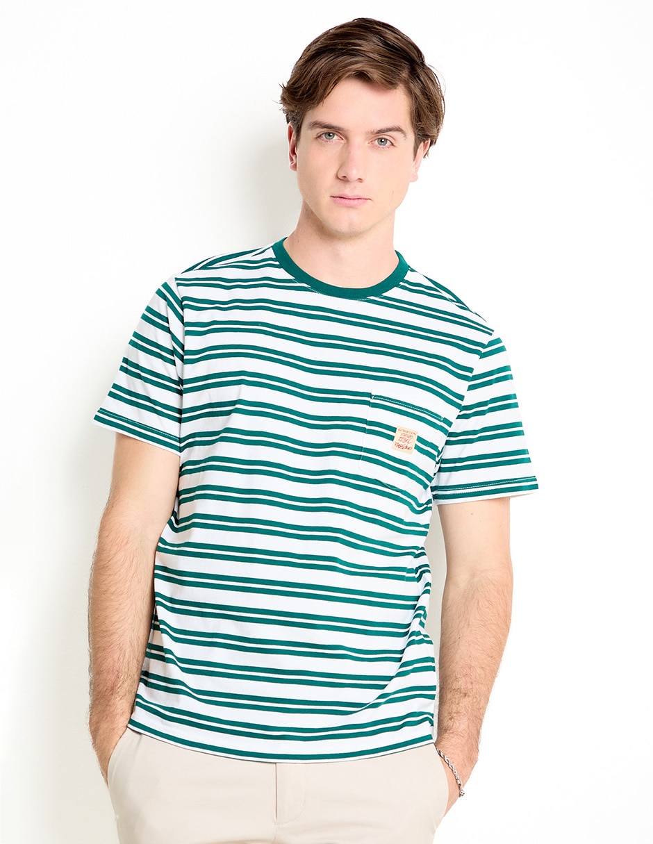 Playera cuello redondo para hombre Playera cuello redondo para hombre