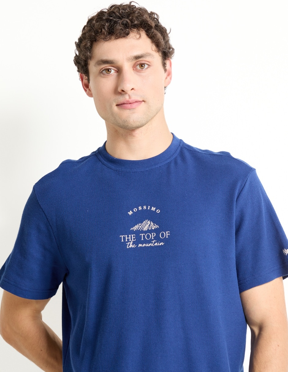 PLAYERA MOSSIMO, M, NAVY LISO C REDONDO