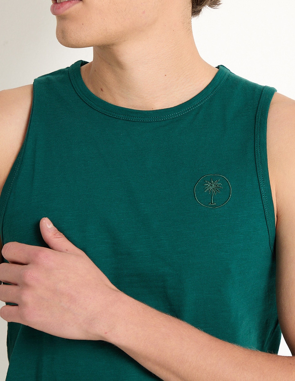 Playera cuello redondo para hombre 4