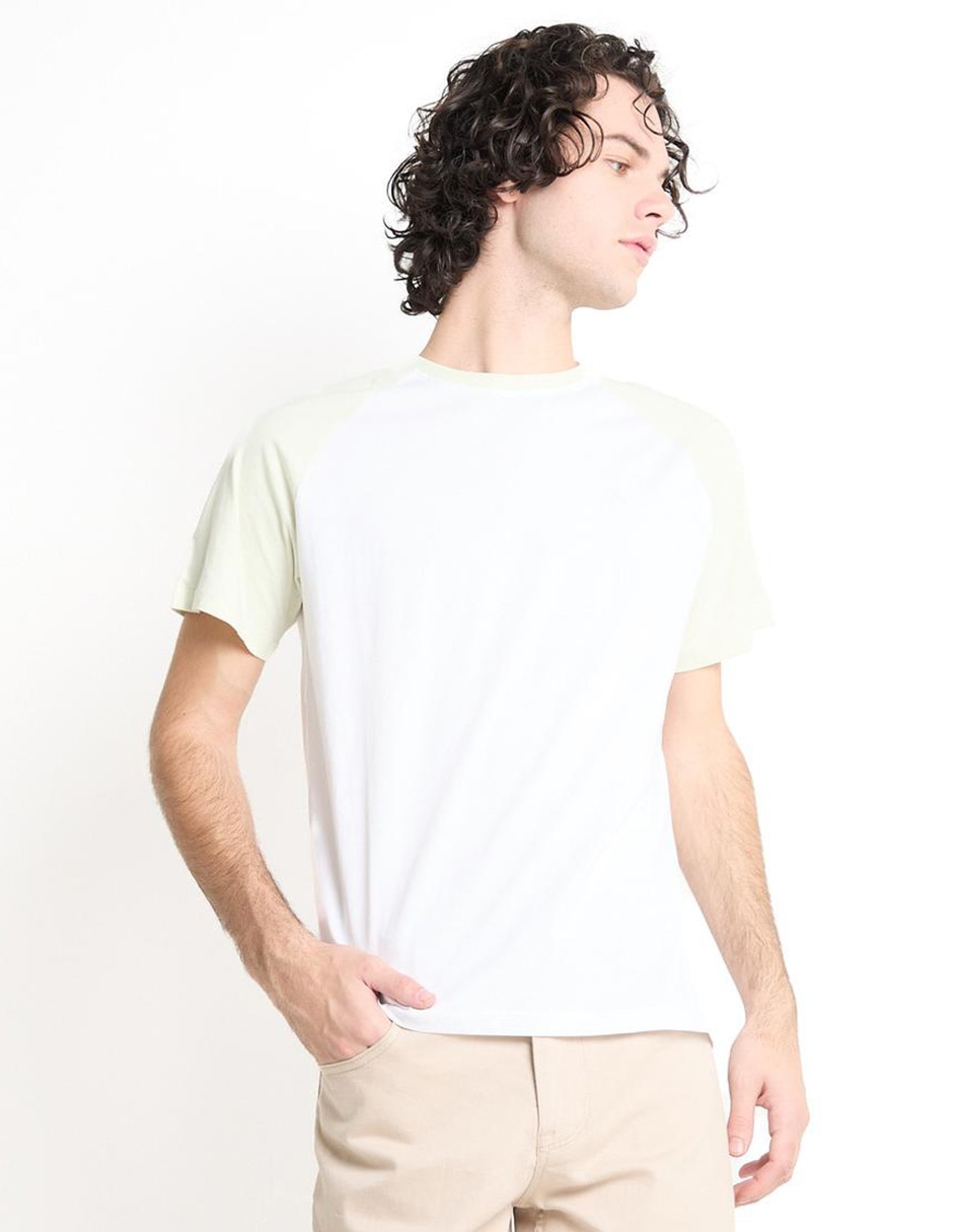 Playera cuello redondo para hombre