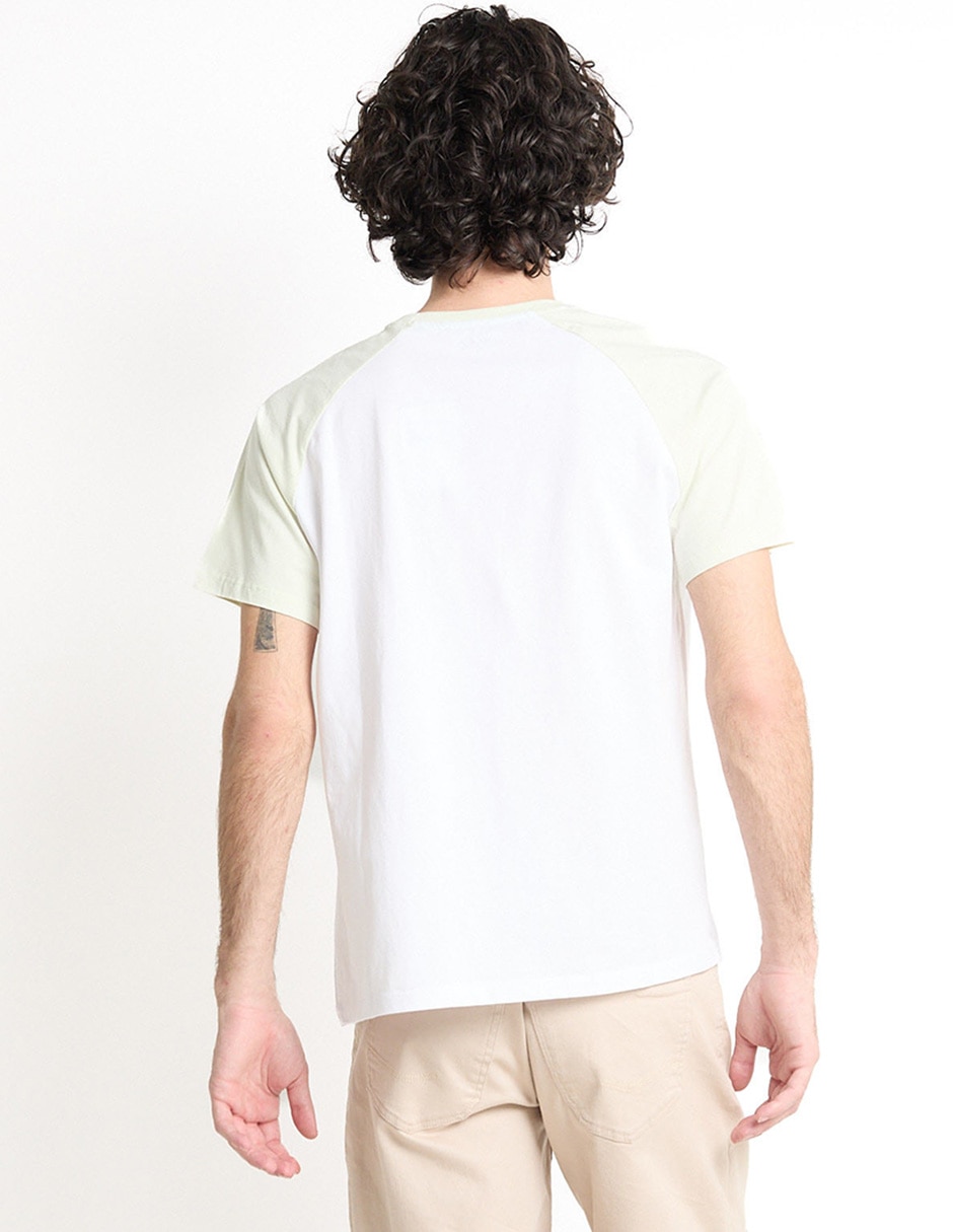Playera cuello redondo para hombre 2