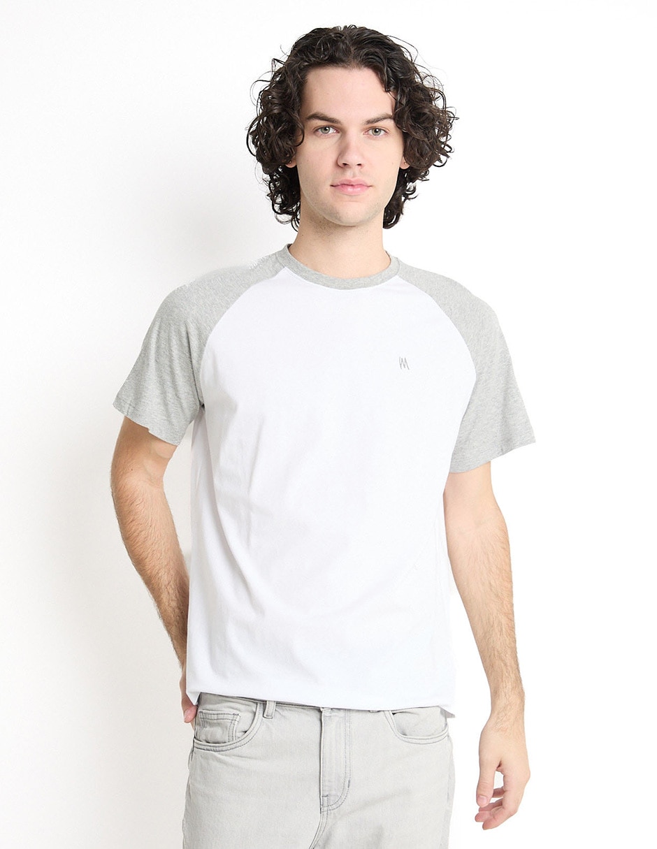 Playera cuello redondo para hombre Playera cuello redondo para hombre