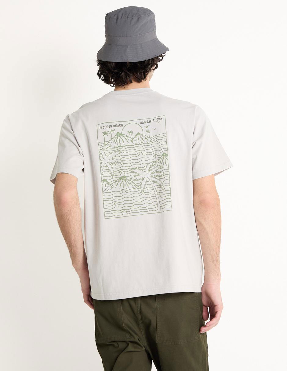 Playera cuello redondo para hombre 2