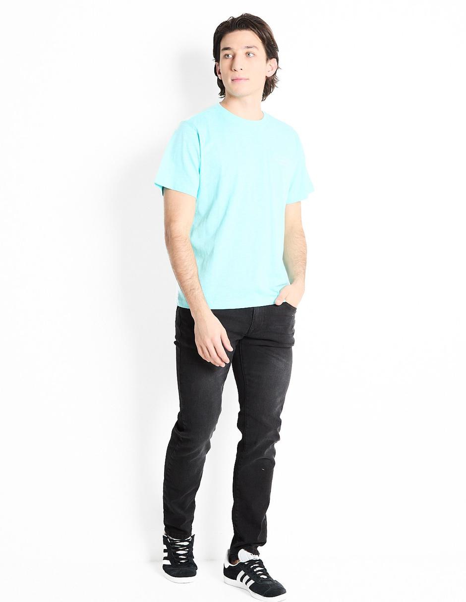 PLAYERA MOSSIMO, M, SPLASH LISO C REDON
