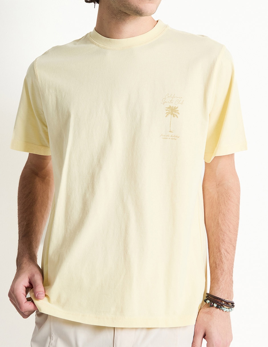 Playera cuello redondo para hombre 4