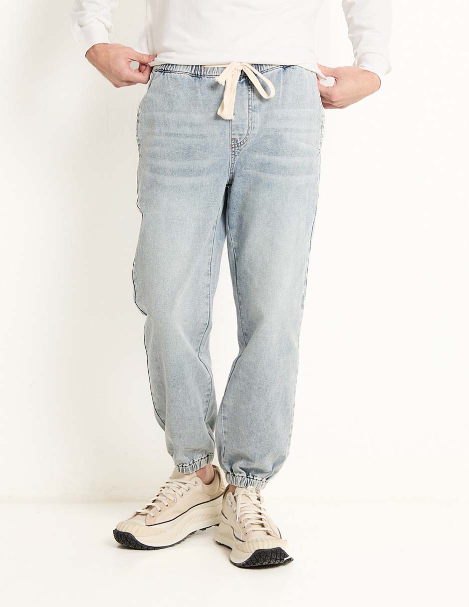 Jeans baggy Mossimo lavado claro para hombre