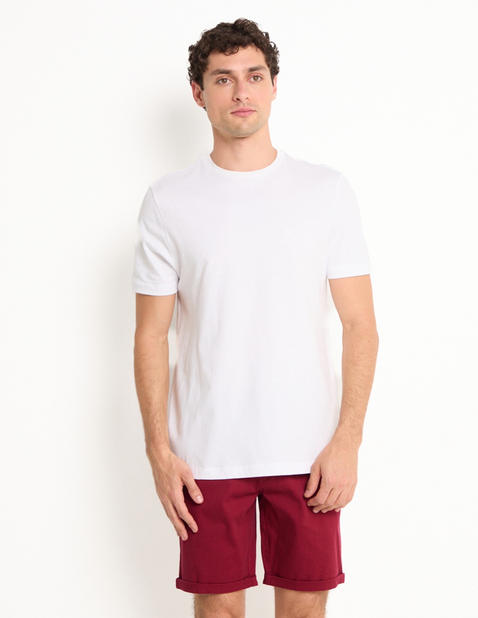 Playera cuello redondo para hombre Playera cuello redondo para hombre